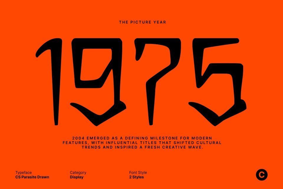 CS Parasite Drawn Font