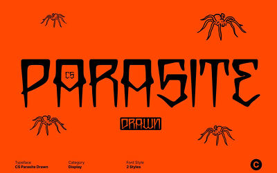 Cs Parasite Drawn Font