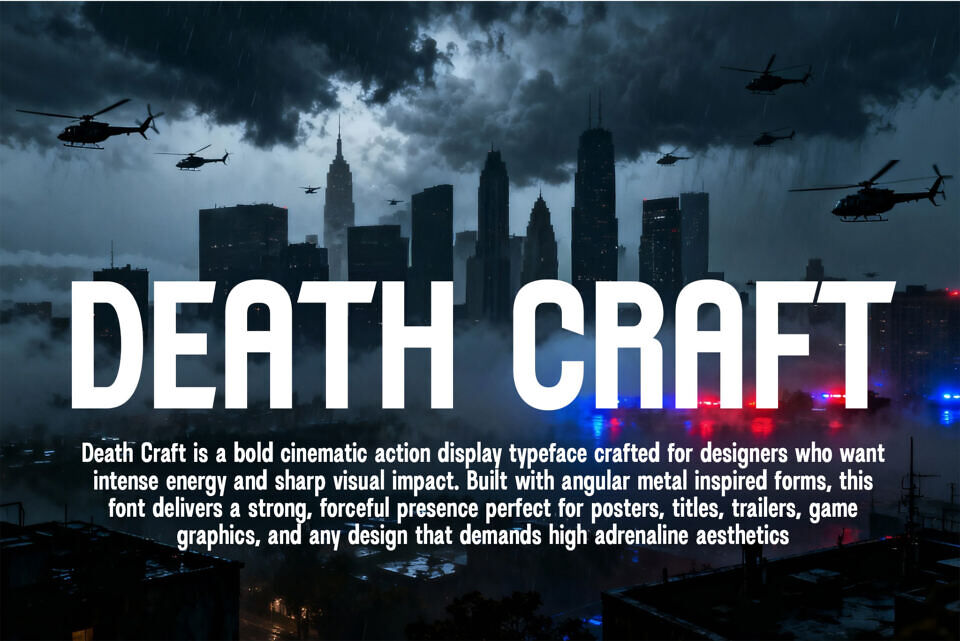 Death Craft Font