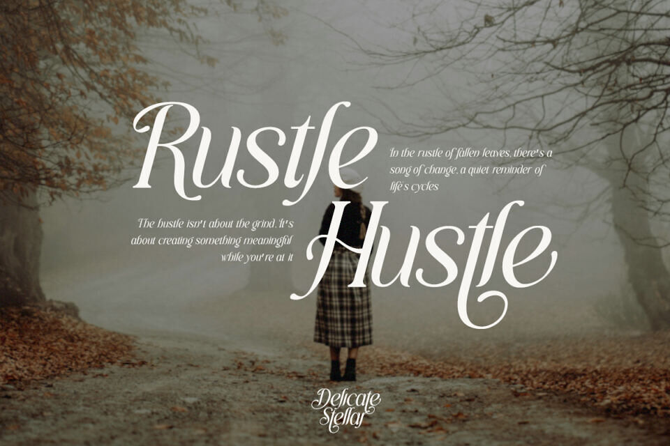 Delicate Stellar Font