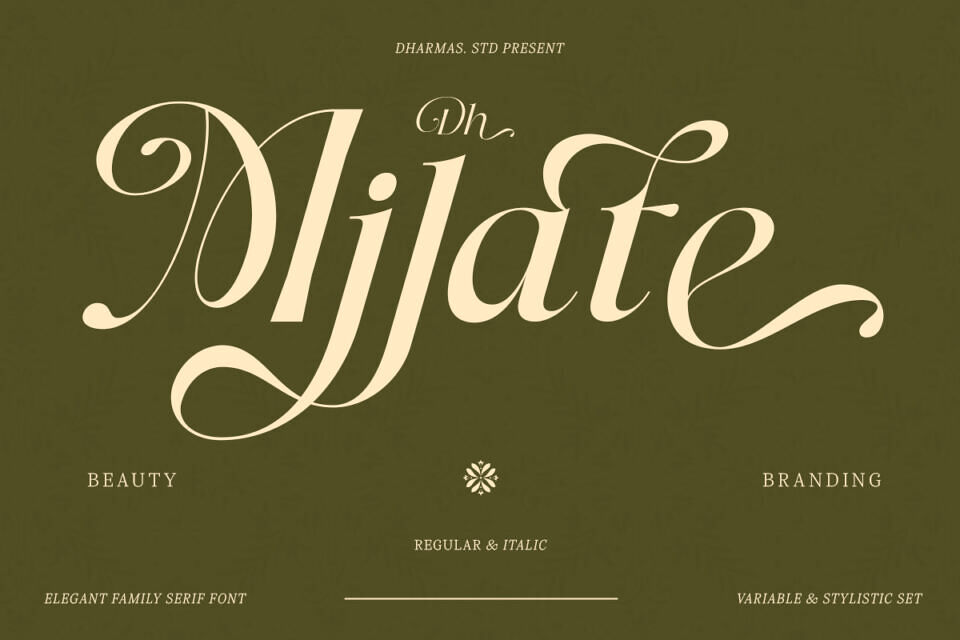 Dh Milate Font
