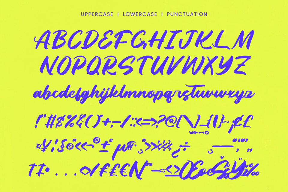 Dhaily Cluter Font