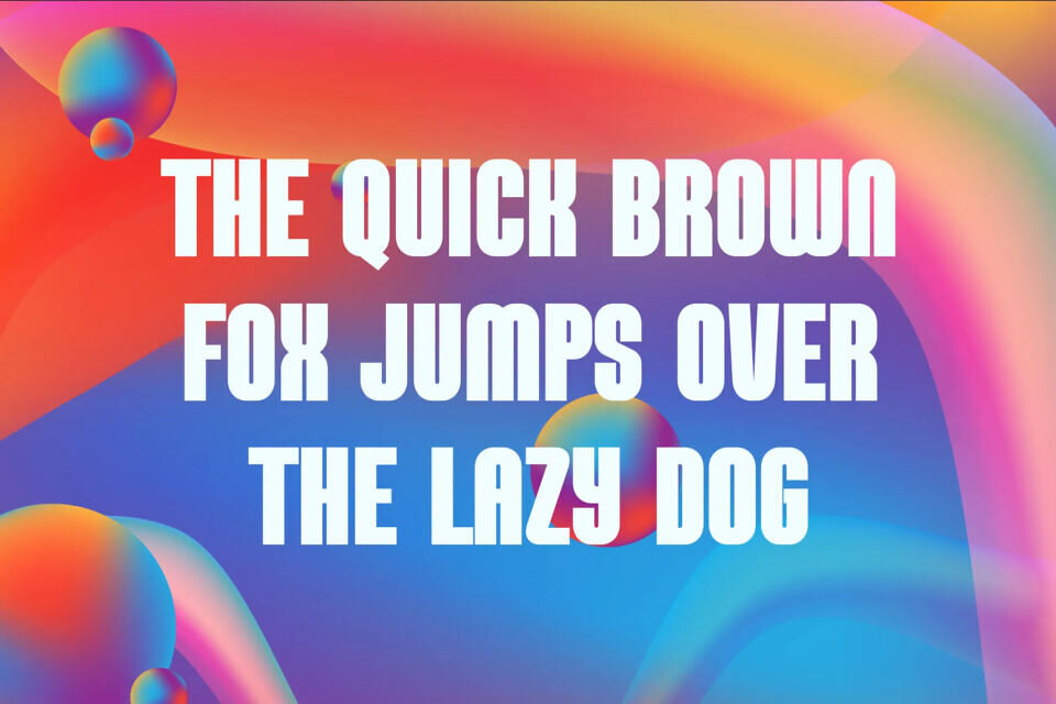 Dinamica Font
