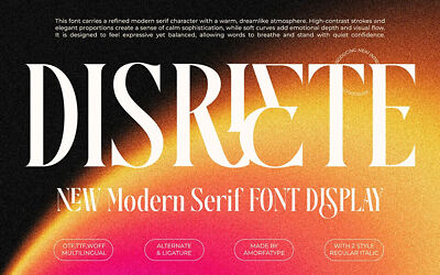 Disriete Font