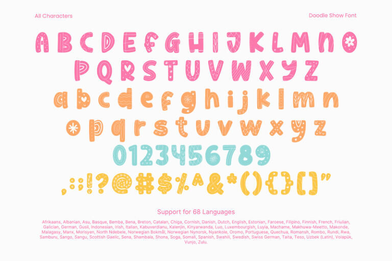 Doodle Show Font