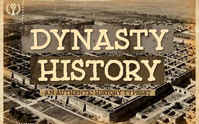 Dynasty History Font