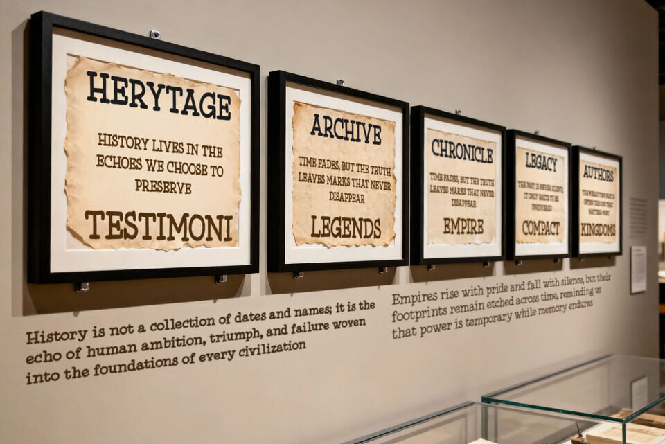 Dynasty History Font