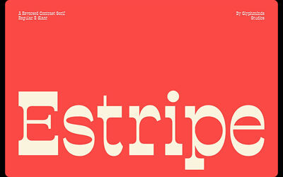 Estripe Font