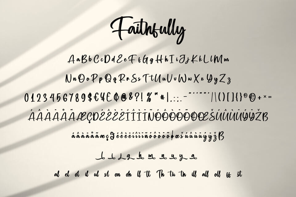 Faithfully Font