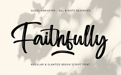 Faithfully Font