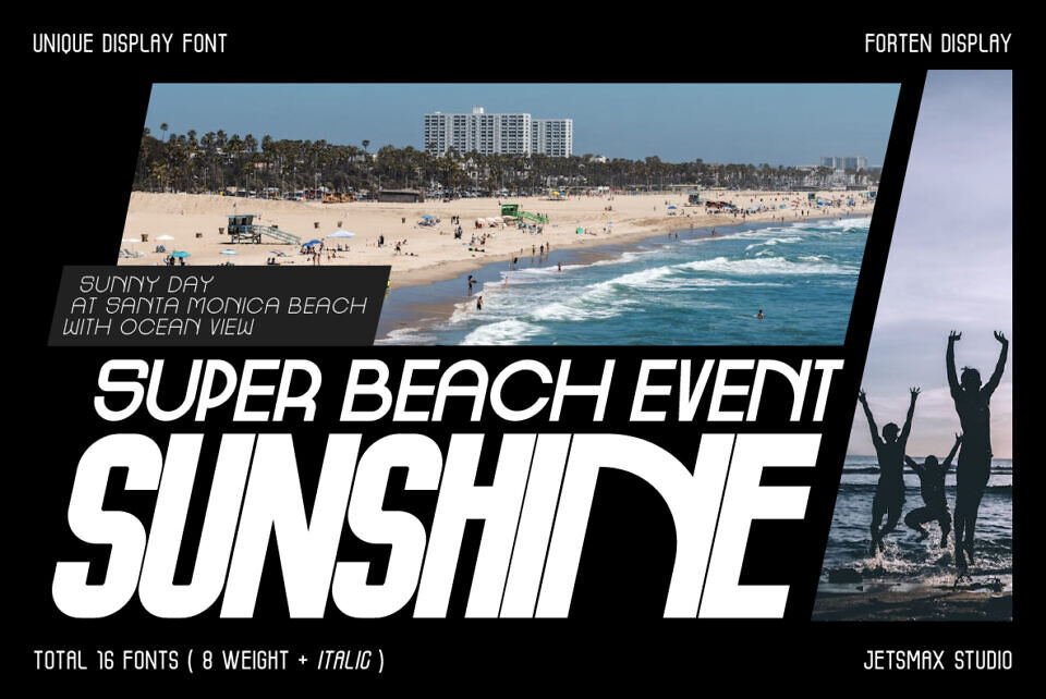 Forten Display Font