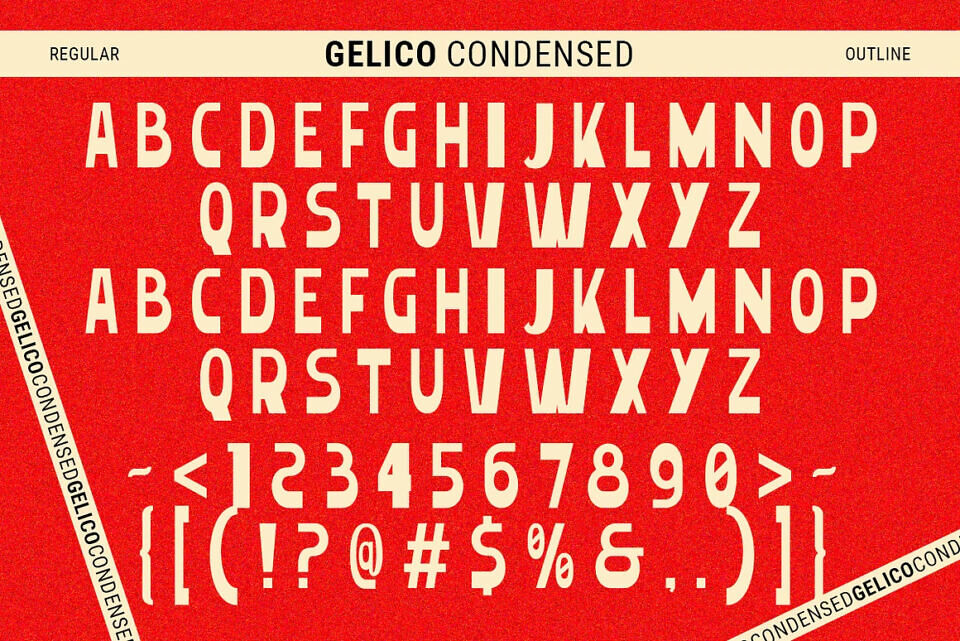 Gelico Font