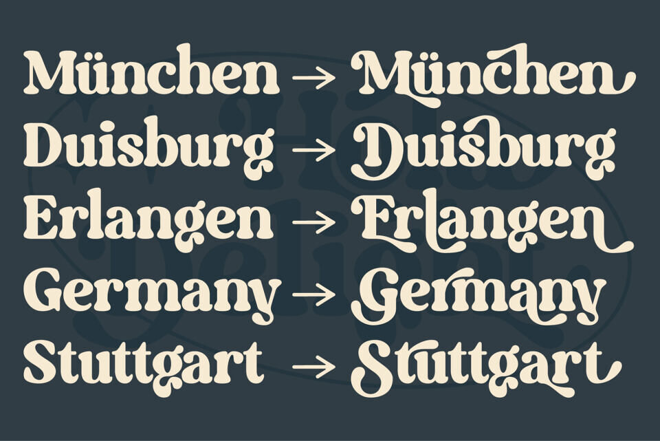 Hola Delight Font
