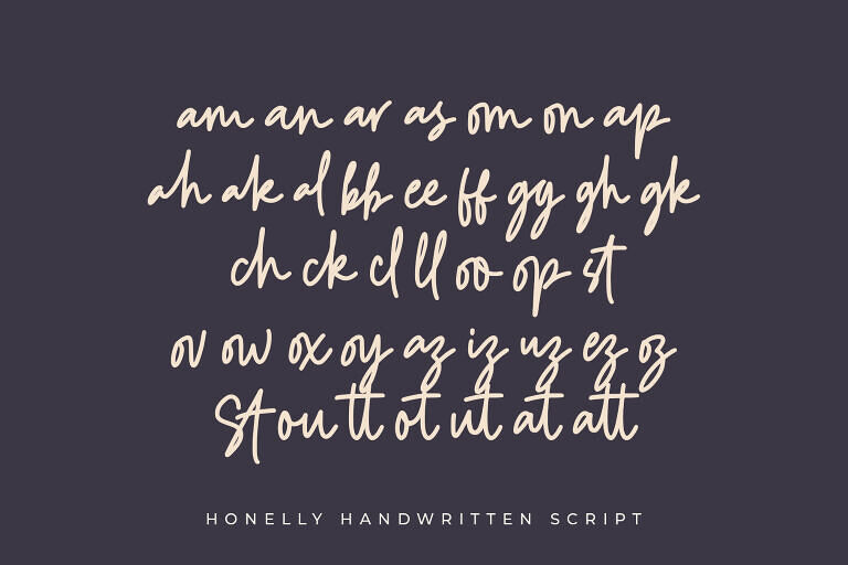Honelly Font