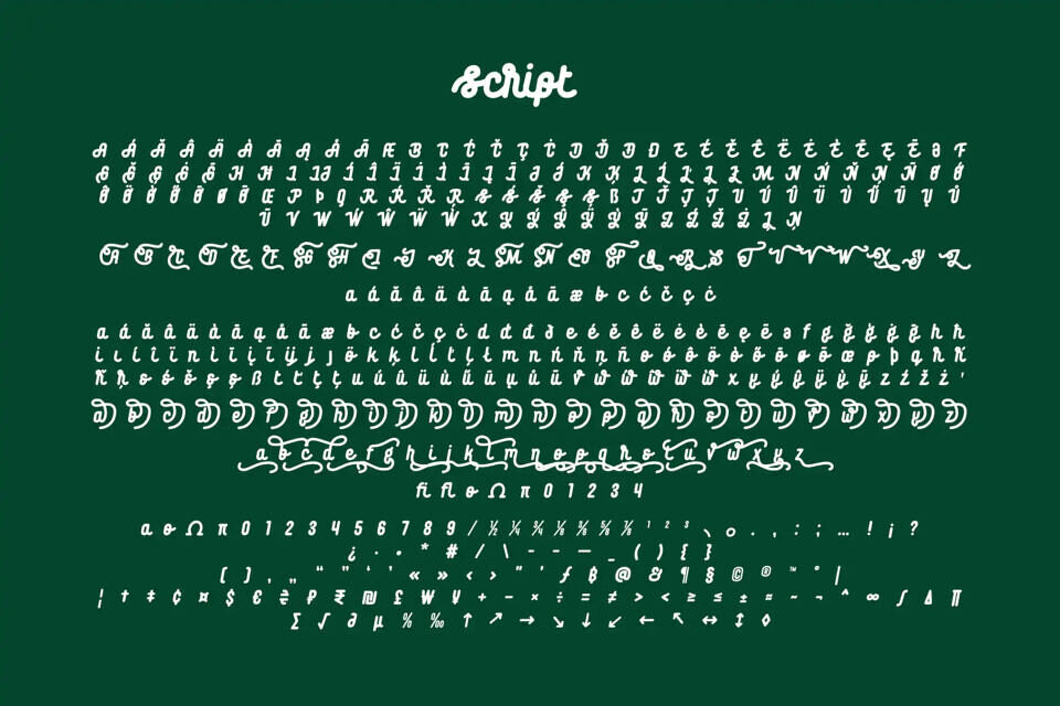 Huskey Script Font