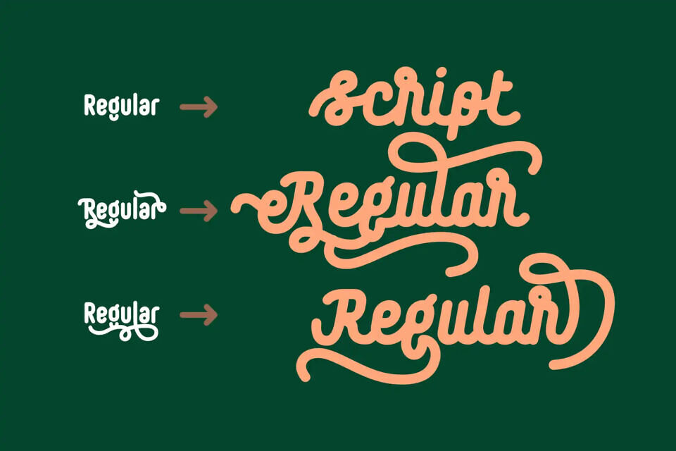 Huskey Script Font