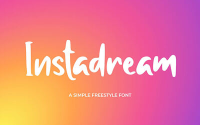 Instadream Font