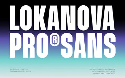 Lokanova Pro Font