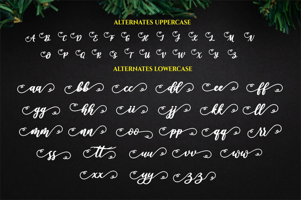 Love Christmas Font