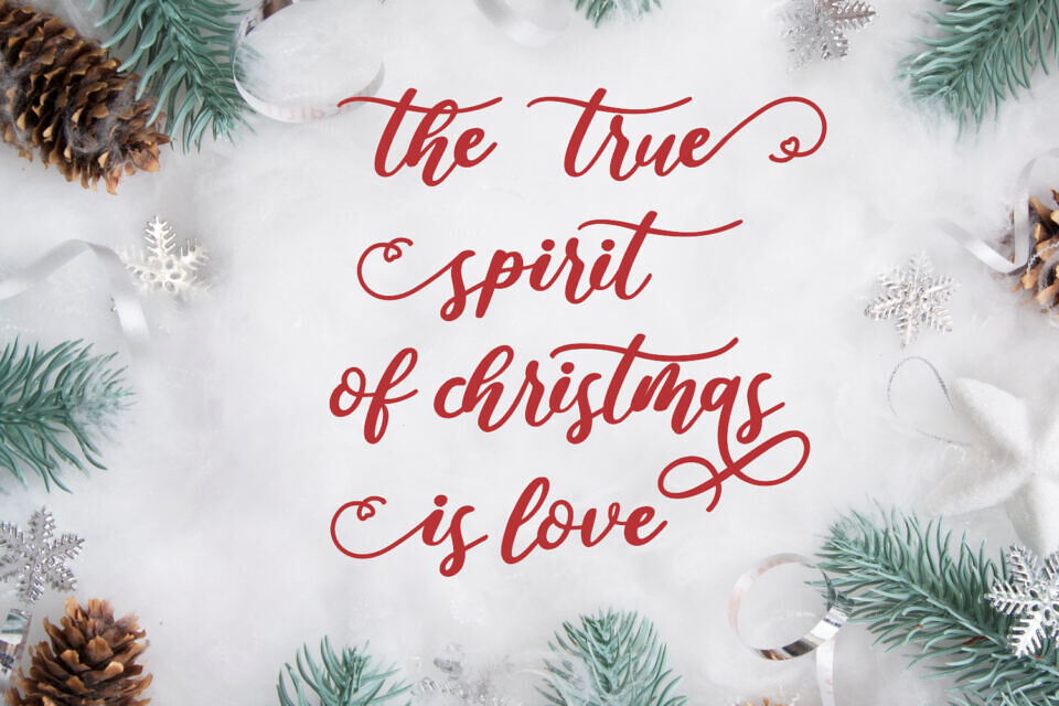 Love Christmas Font