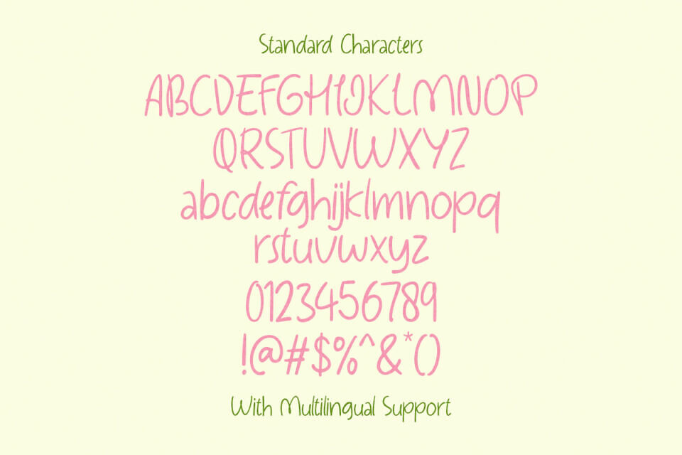 Lovely Picnic Font