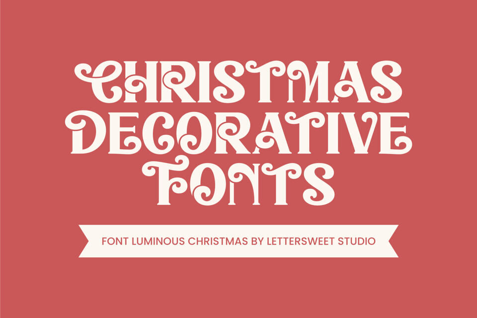 Luminous Christmas Font