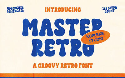 Master Retro Font