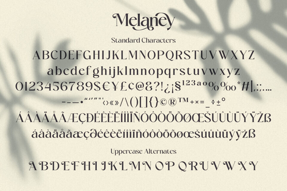 Melaney Font