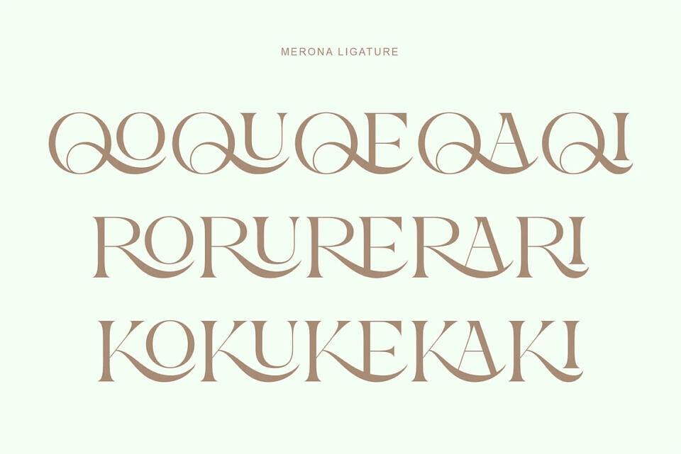 Merona Font