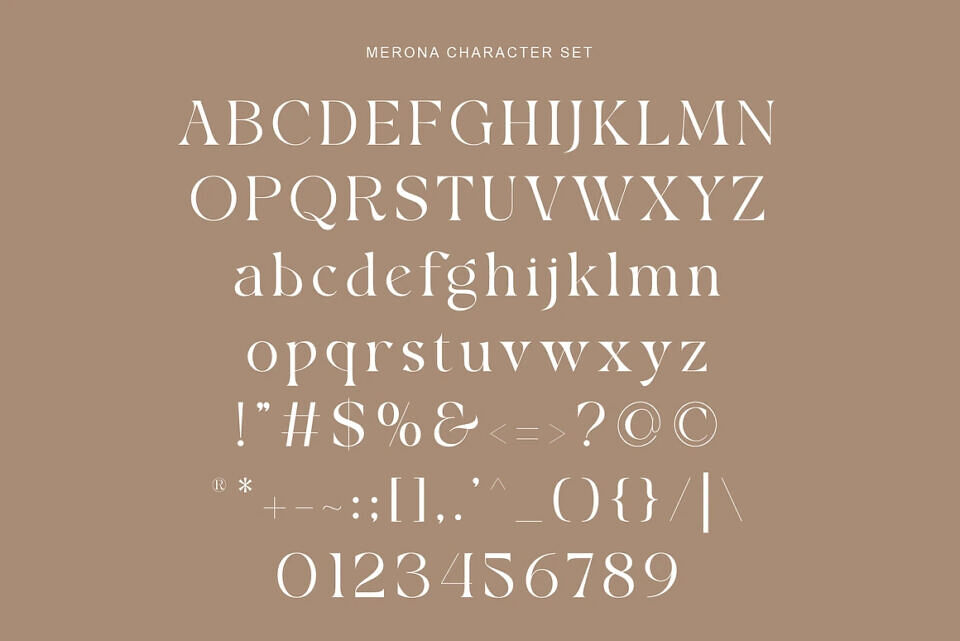 Merona Font