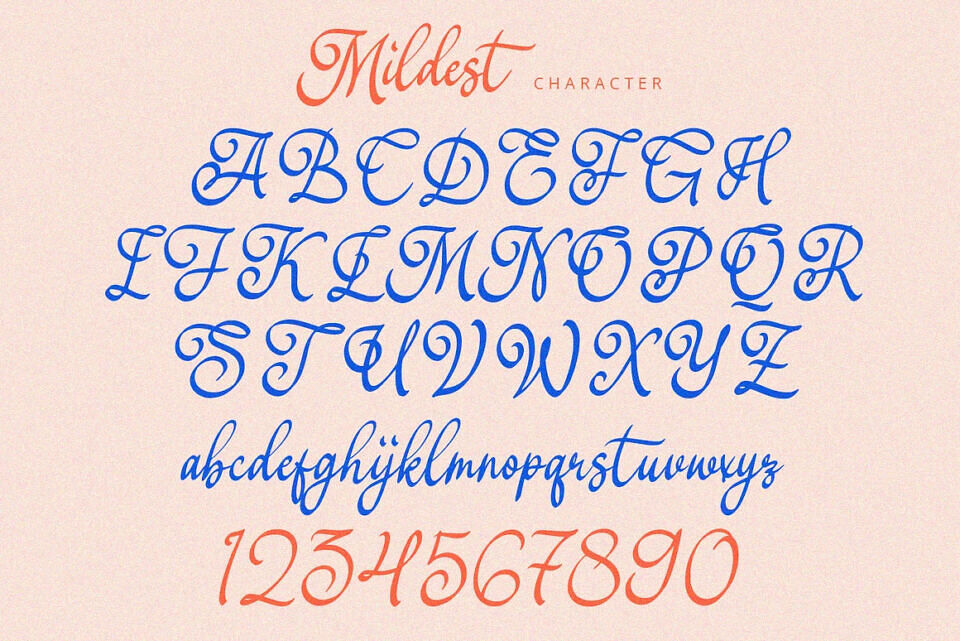Mildest Font