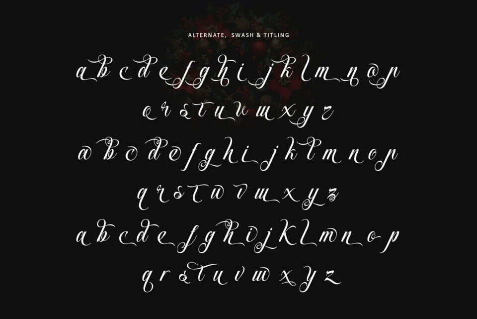Mistletoe Magic Font