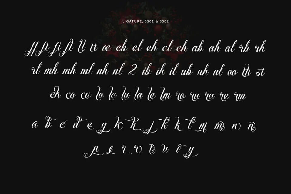 Mistletoe Magic Font