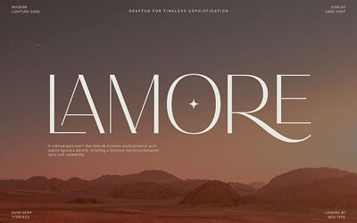 NT Lamore Font