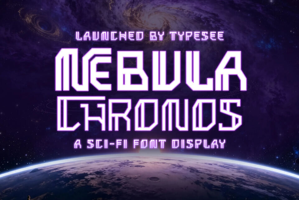 Nebula Choronos Font
