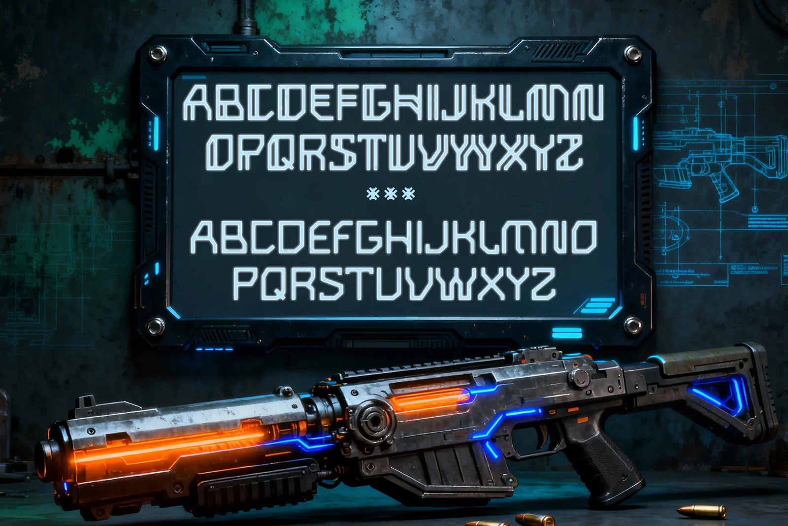 Nebula Choronos Font