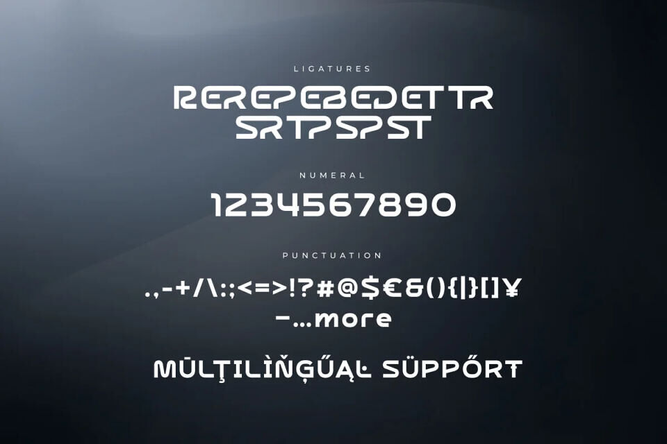 Neltride Font