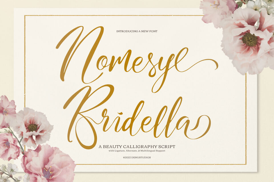 Nomesyl Bridella Font