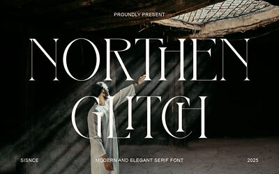 Northen Glitch Font