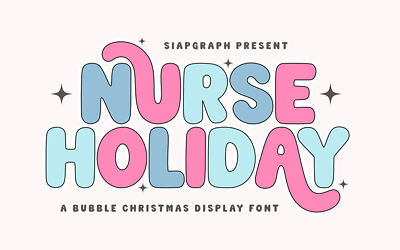 Nurse Holiday Font