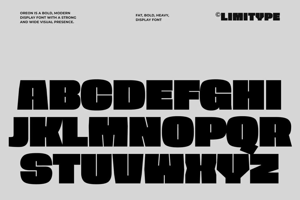 Oreon Font
