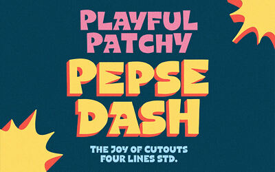 Pepse Dash Font