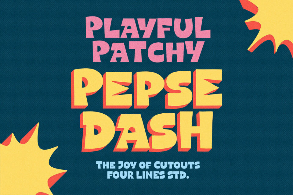 Pepse Dash Font