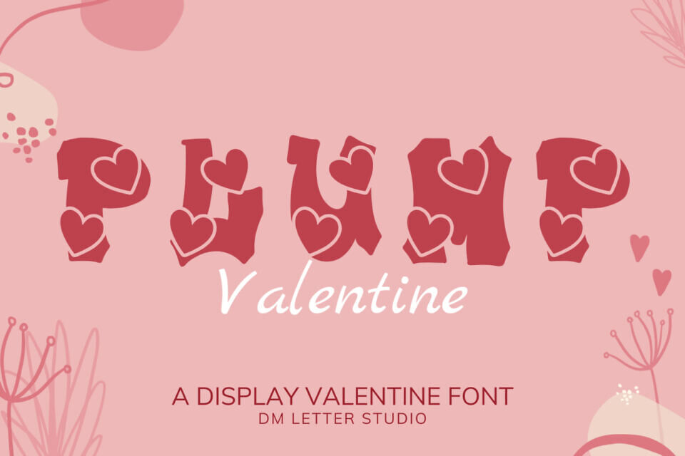 Plump Valentine Font