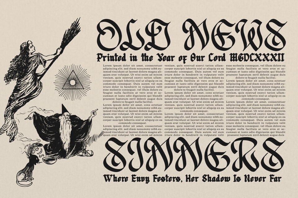 Redagon Font