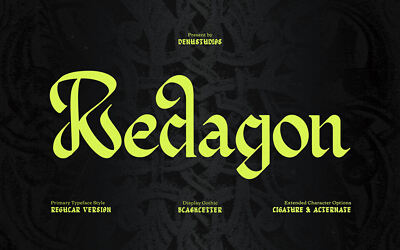 Redagon Font