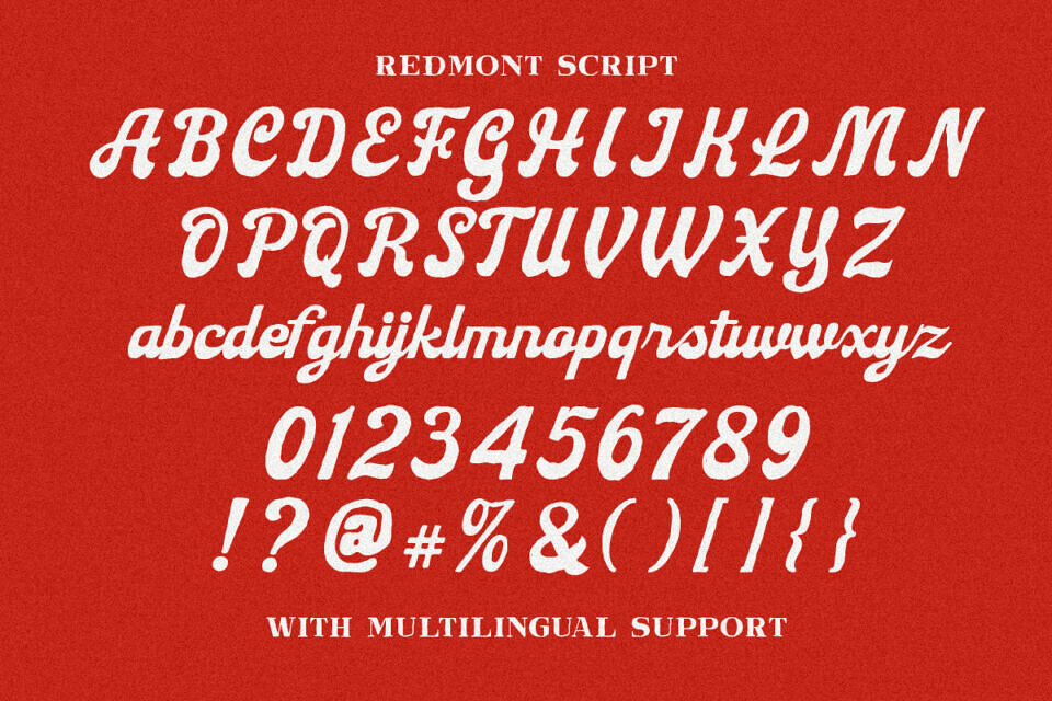 Redmont Font