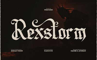 Rexstorm Font