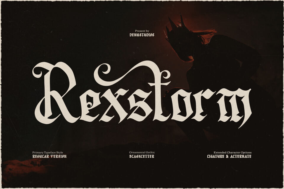 Rexstorm Font