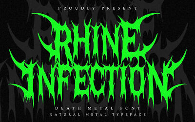 Rhine Infection Font